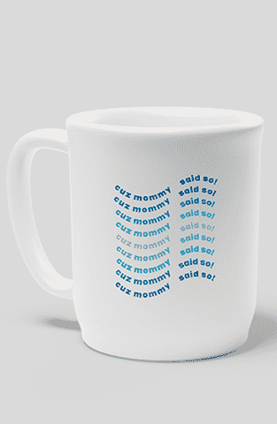 White Glossy Mug