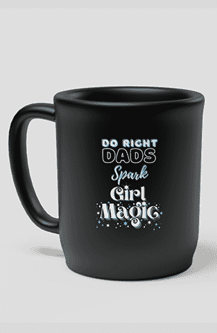 Black Glossy Mug