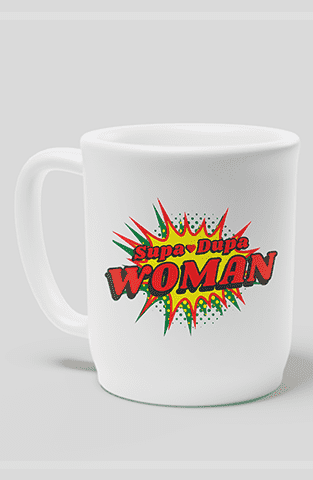 White Glossy Mug